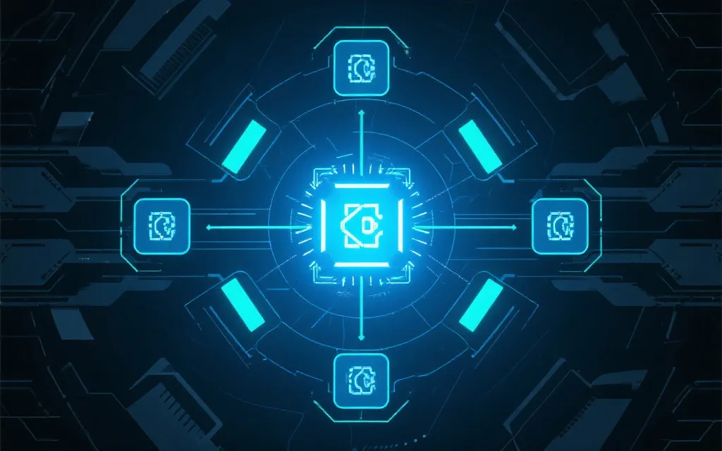 数据处理与安全加密流程示意